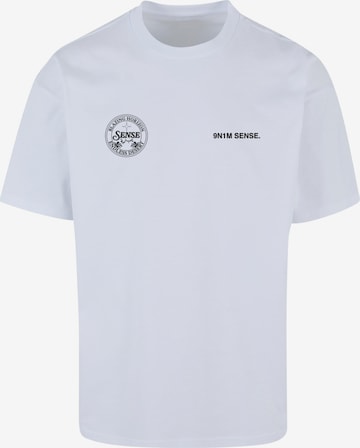 9N1M SENSE T-Shirt 'Endless Dessert' in Weiß: predná strana