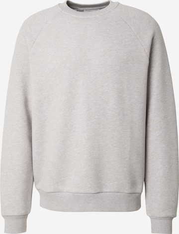 Felpa 'Emin' di DAN FOX APPAREL in grigio: frontale