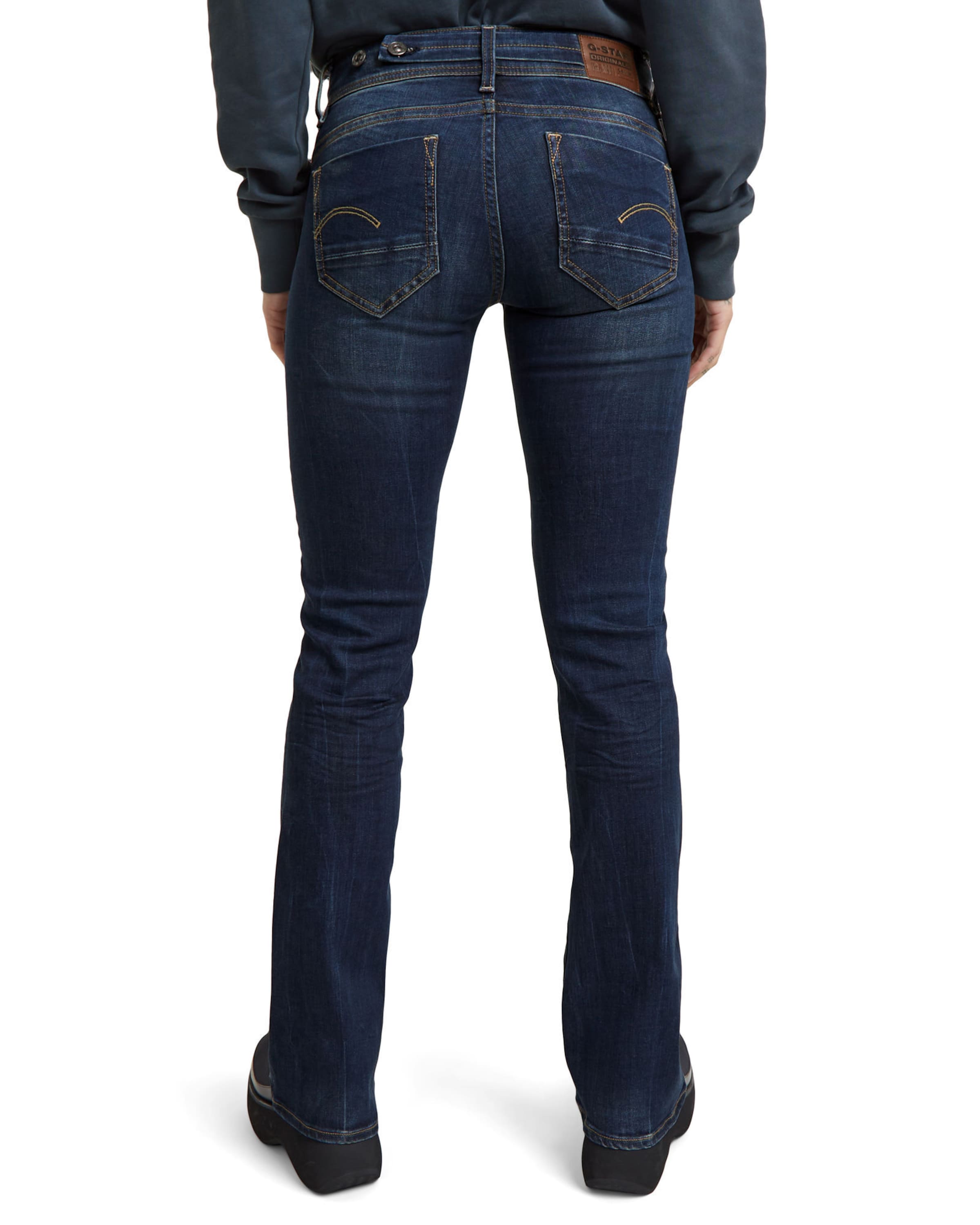 G-STAR Laienev Teksapüksid 'Midge Saddle', värv sinine