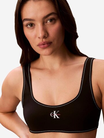Classico Bikini 'BRALETTE LV00Q61100' di Calvin Klein Jeans in nero