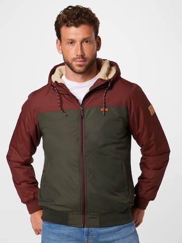 Iriedaily Between-season jacket in Green: front