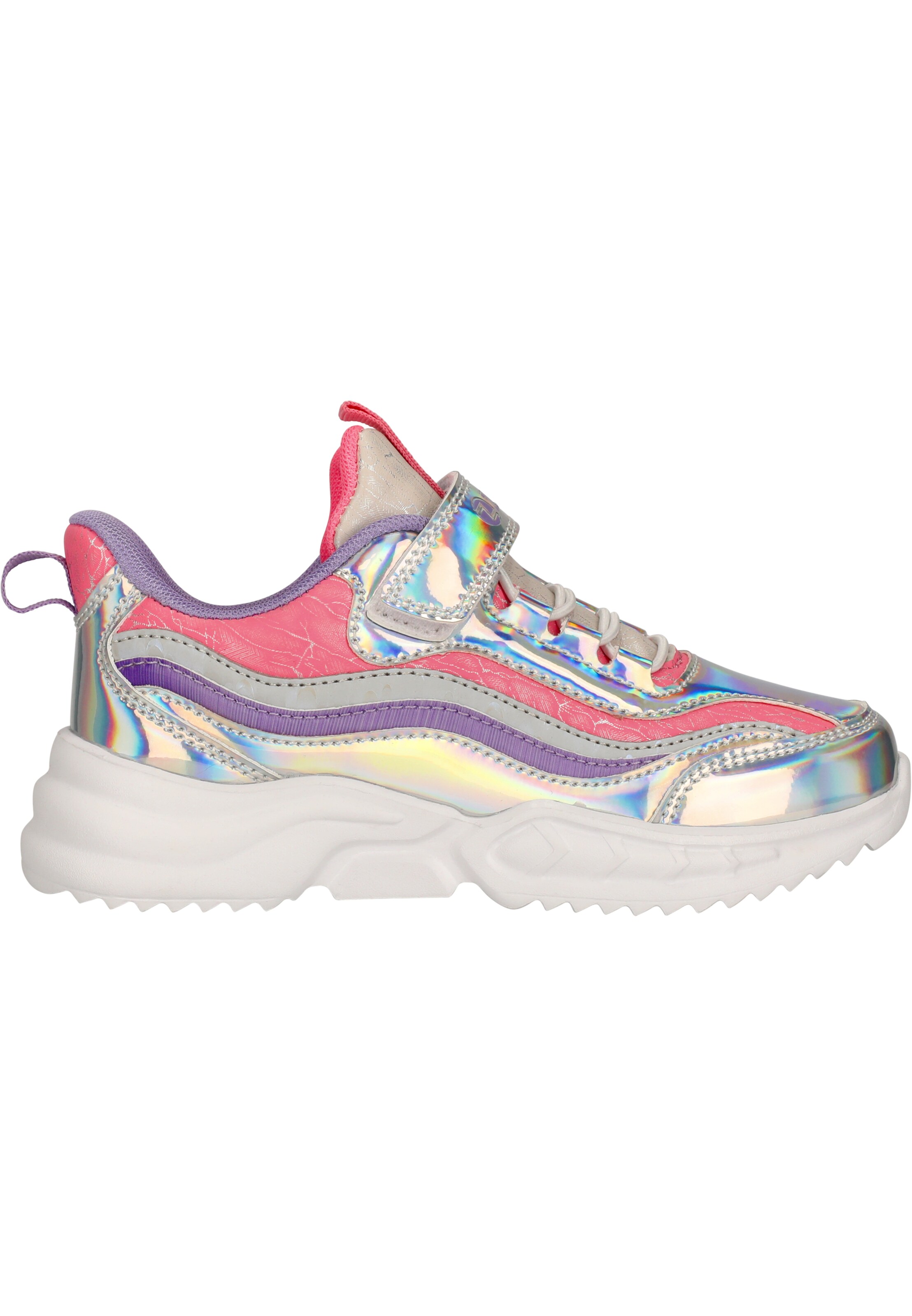 ZigZag Sneaker 'Lassis' in Silber