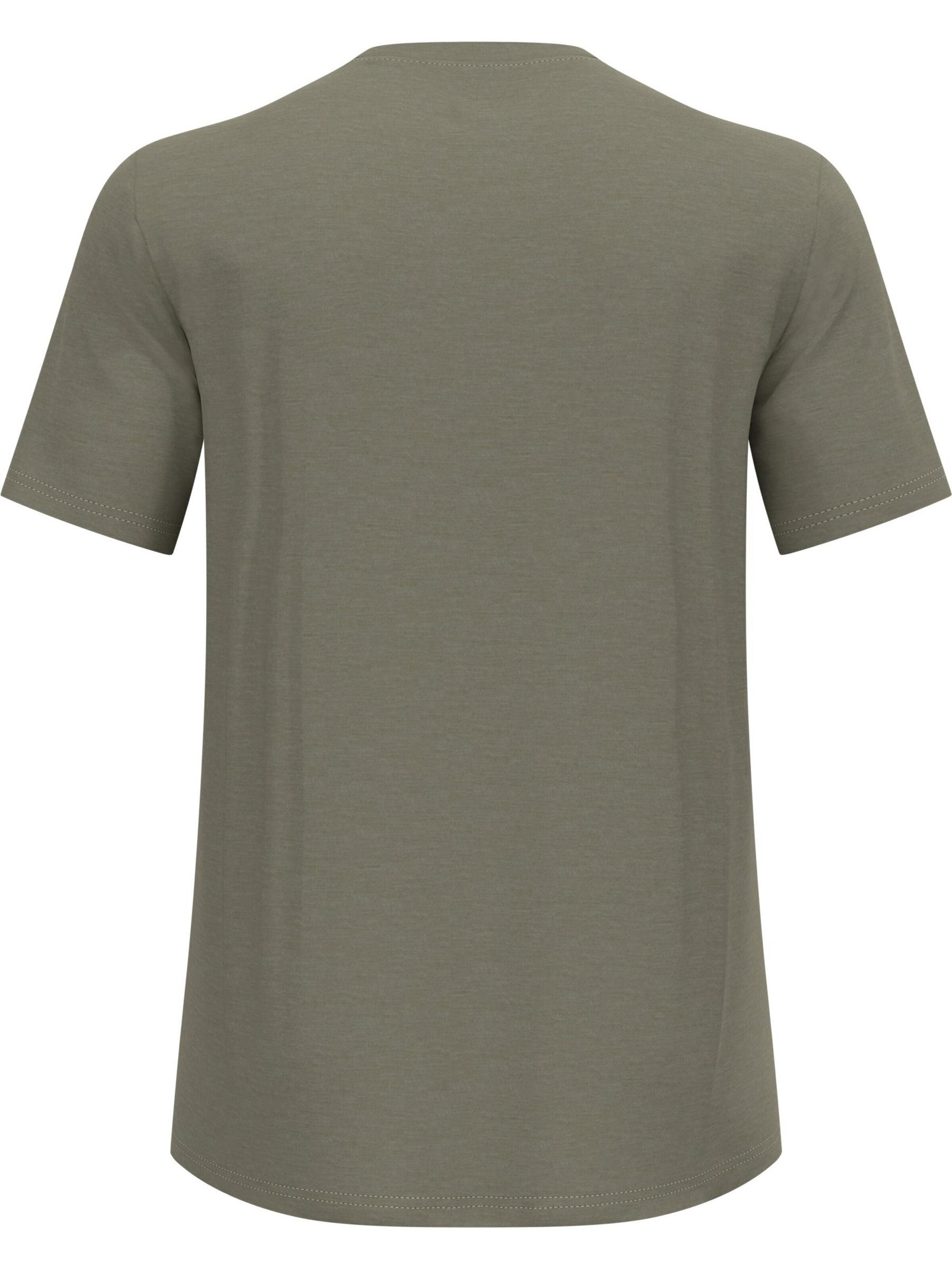Maglia funzionale 'MERINO TENCEL PLAIN TEE' di ODLO in beige