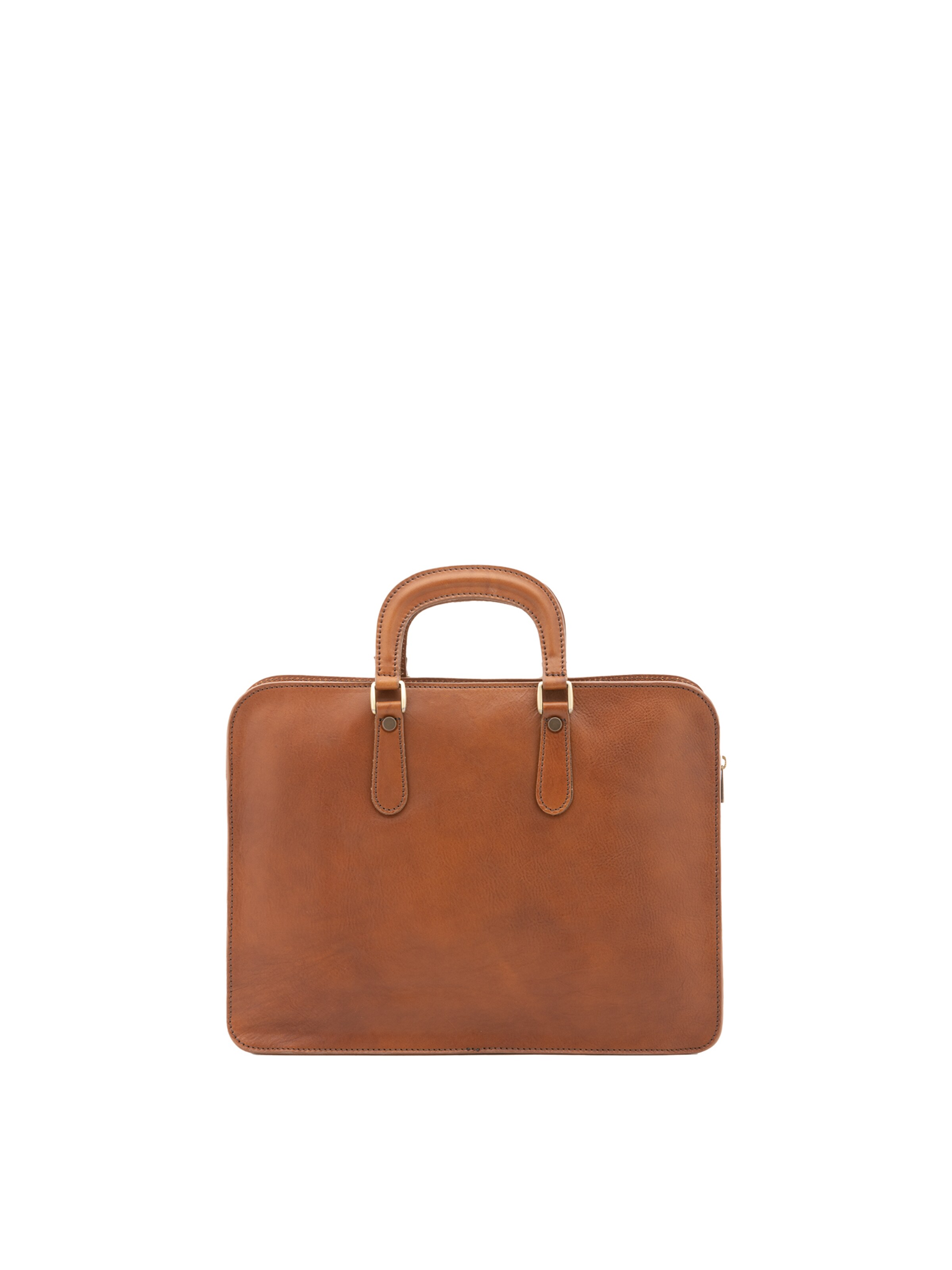 Viola Castellani Handtas in Bruin: voorkant