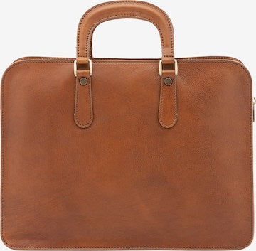 Viola Castellani Handtas in Bruin: voorkant