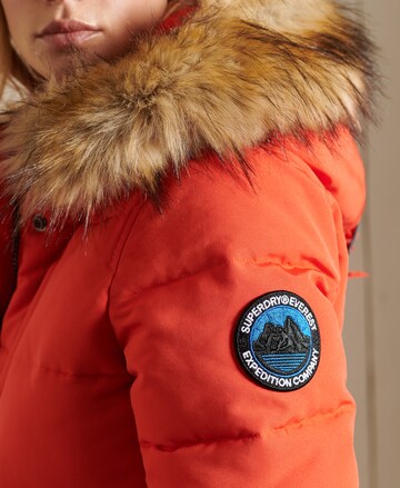 Veste d’hiver 'Everest' Superdry en orange