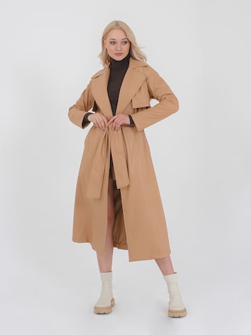 FRESHLIONS Between-Seasons Coat 'Lago' in Brown