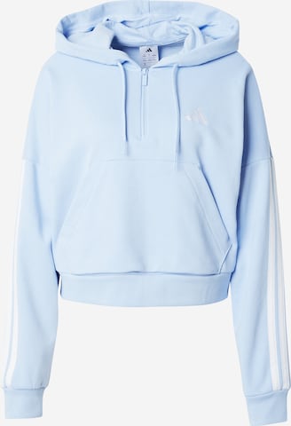 Hanorac sport 'Essentials' de la ADIDAS SPORTSWEAR pe albastru: față