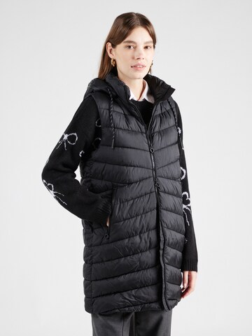 Gilet di s.Oliver in nero: frontale