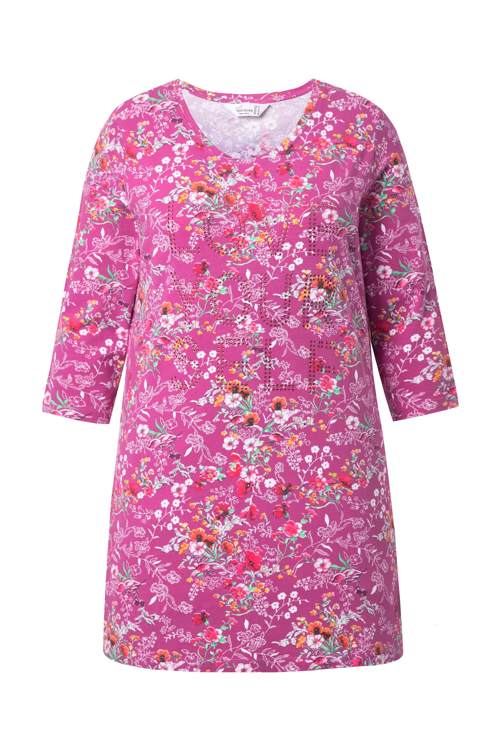 MIAMODA Shirt in Pink: front