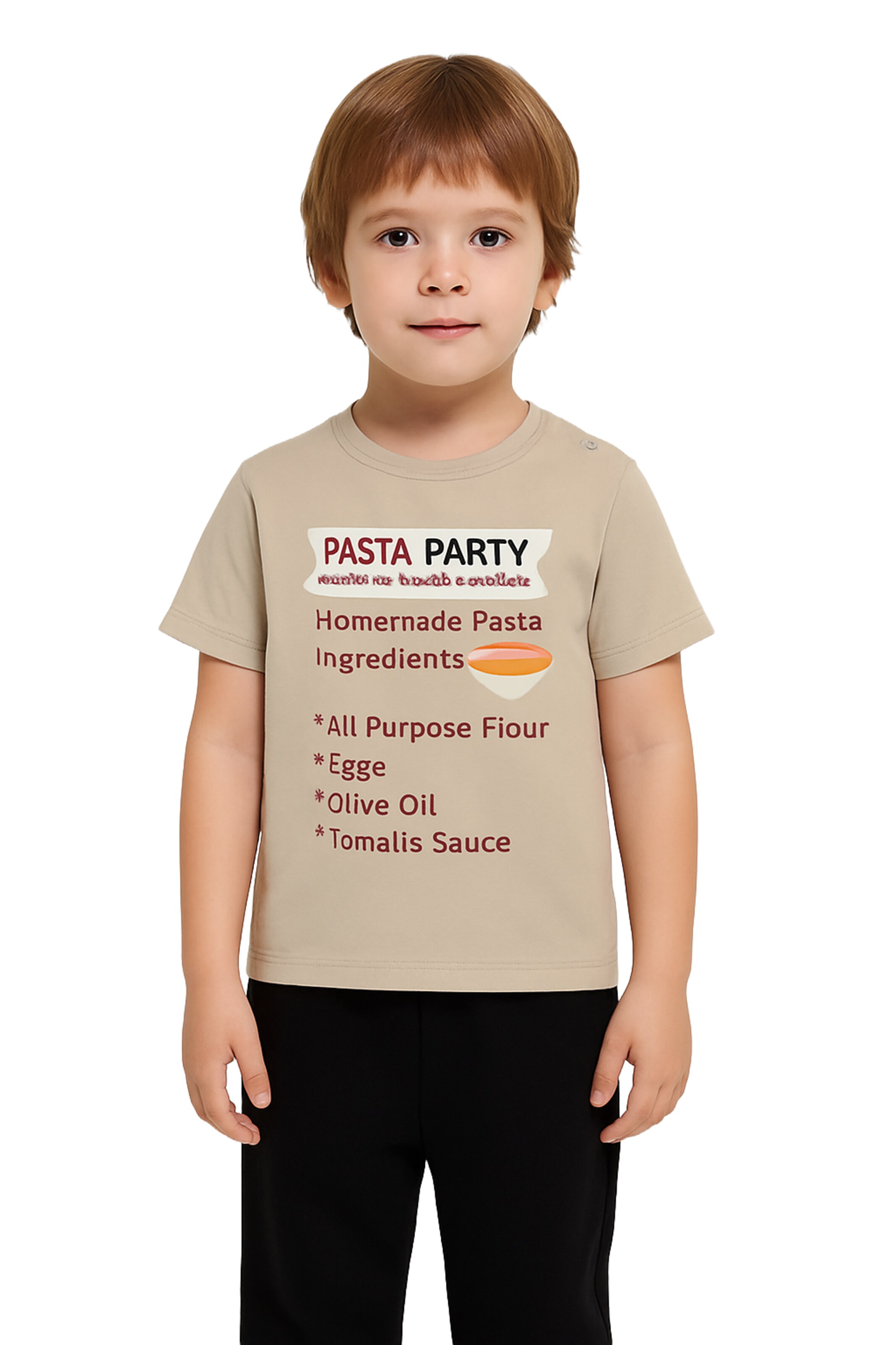 Panço Shirt in Beige: voorkant