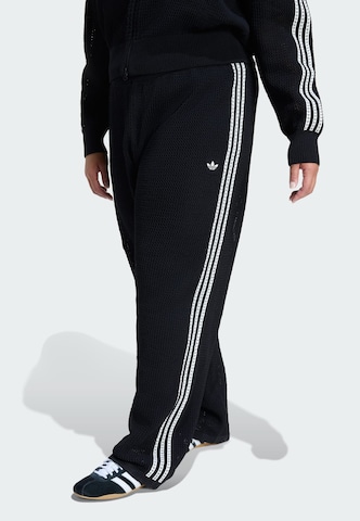 ADIDAS ORIGINALS Loosefit Hose 'Firebird' in Schwarz: Vorderseite