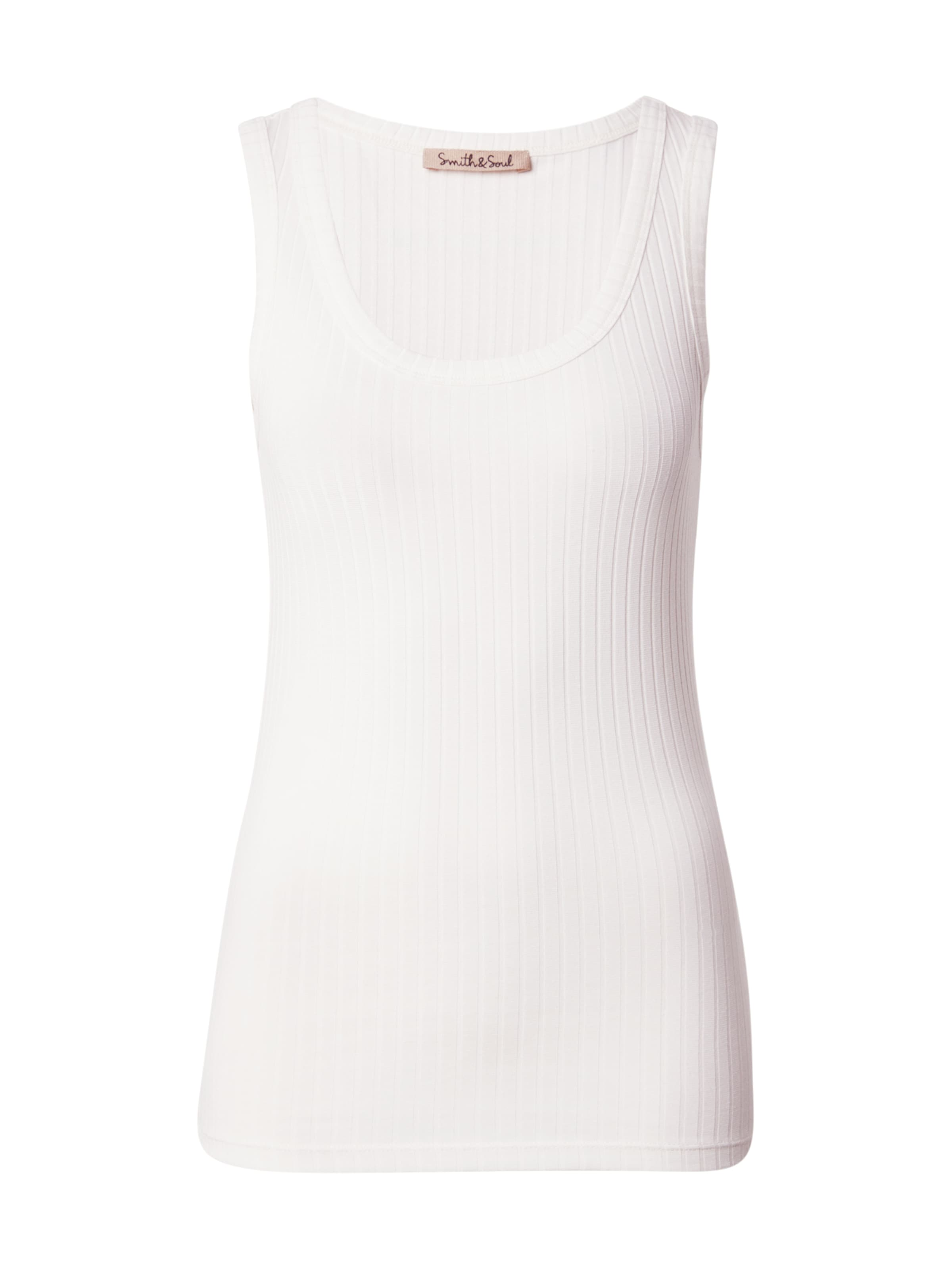 Top di Smith&Soul in bianco: frontale