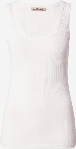 Haut Smith&Soul en blanc : devant