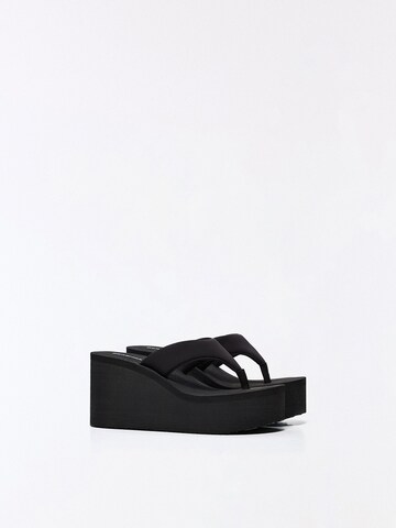 Bershka Žabky - Čierna