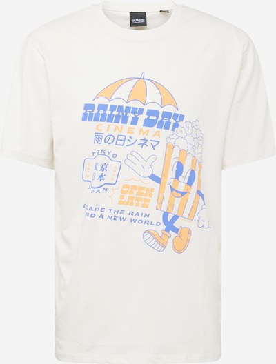 Only & Sons Camiseta 'MELQART' en azul / naranja / blanco, Vista del producto
