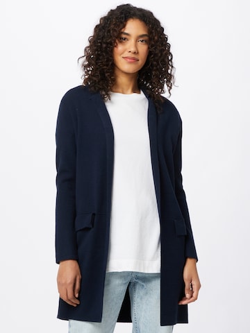 Key Largo Gebreid vest 'JANE' in Blauw: voorkant