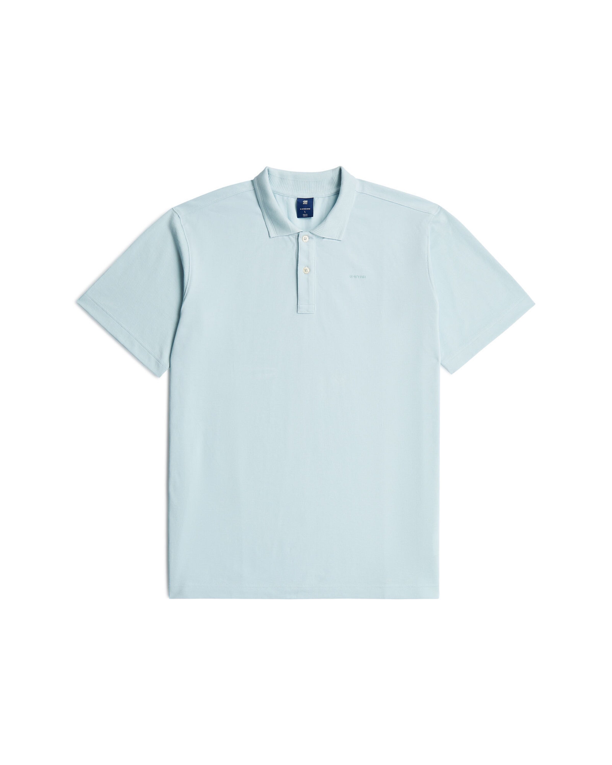 T-Shirt 'Core Regular Polo' G-STAR en bleu : devant
