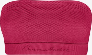 Marc & André Bandeau Bikini Top in Pink: front