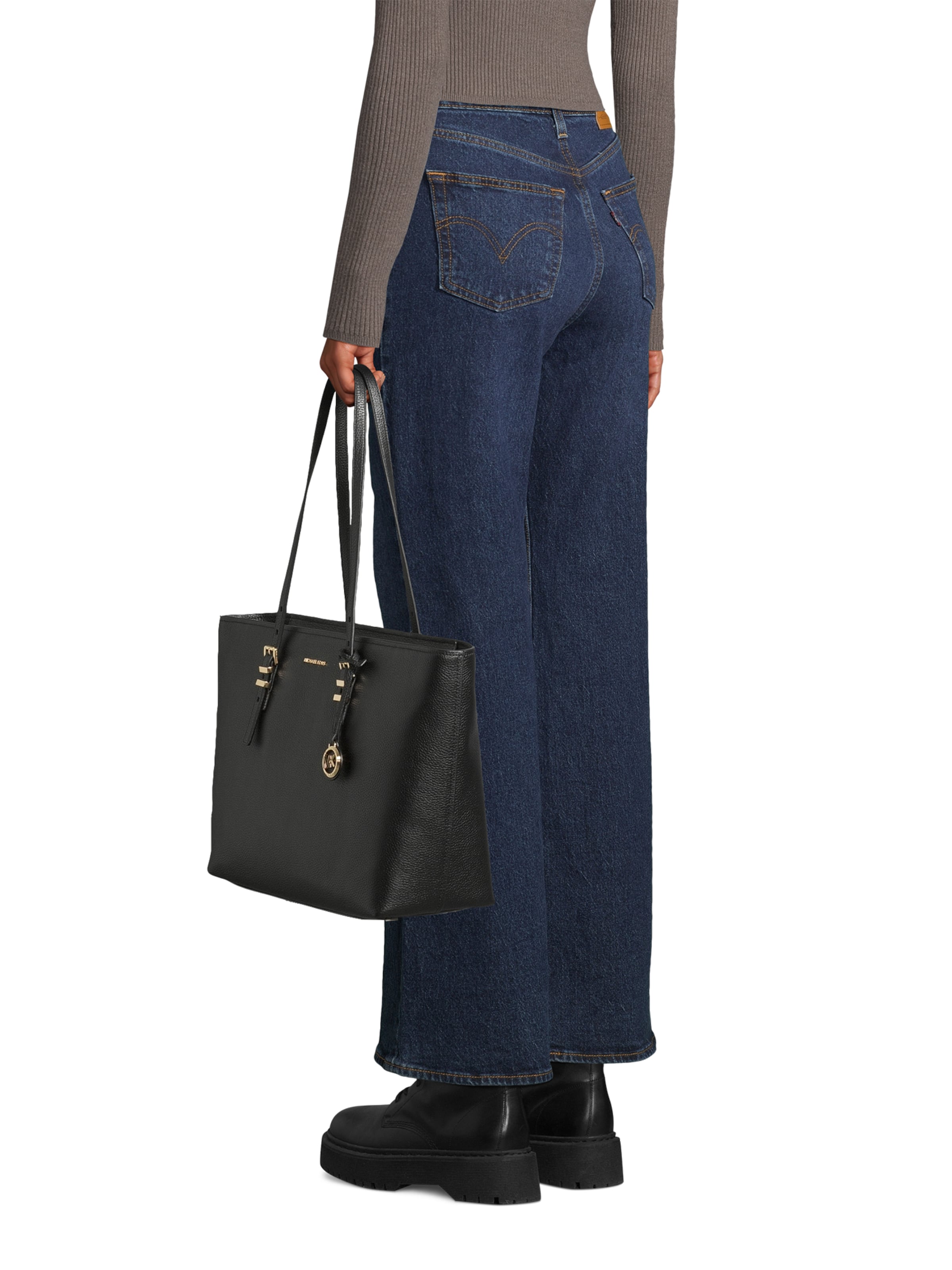 MICHAEL Michael Kors Shopper in Schwarz: Vorderseite