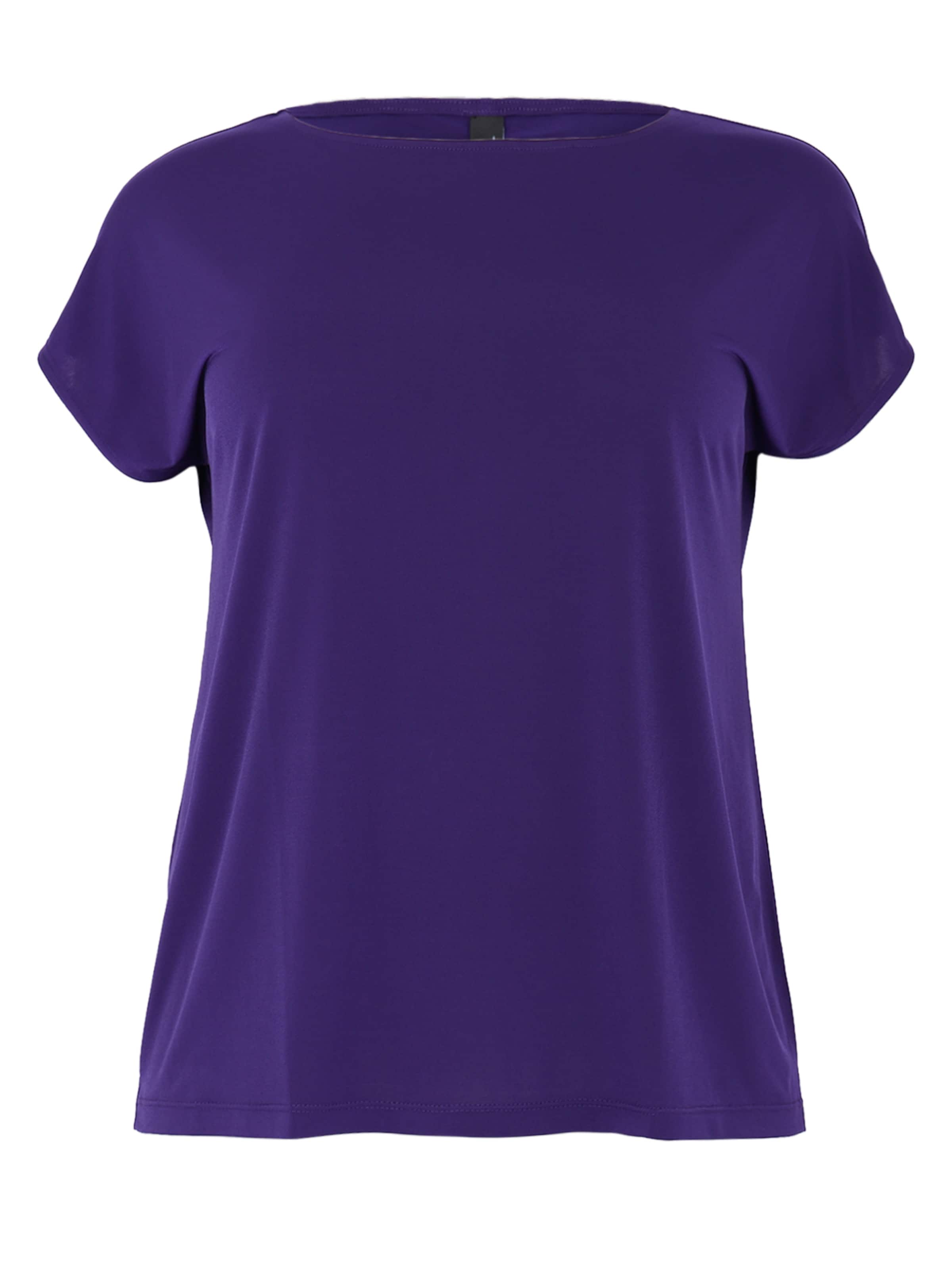 T-shirt YOEK en violet : devant