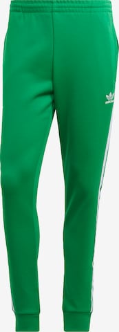 ADIDAS ORIGINALS Pants 'Adicolor Classics Sst' in Green: front