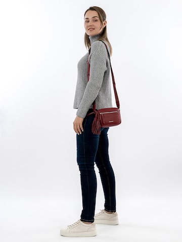 Emily & Noah Shoulder bag ' E&N Belli ' in Red: front