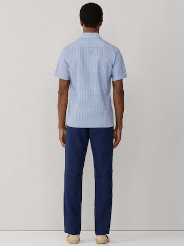 Hackett London Regular fit Button Up Shirt 'Clay' in Blue