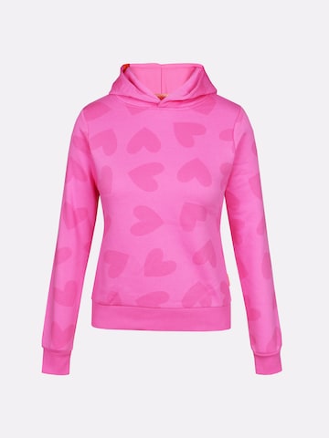 Sweat-shirt 'Anten' salzhaut en rose