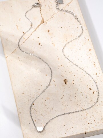 Hey Happiness Kette 'Herz' in Silber