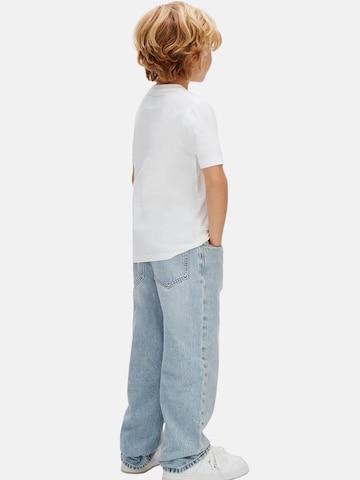 T-Shirt 'LOGO SS T-SHIRT' Calvin Klein Kids en blanc