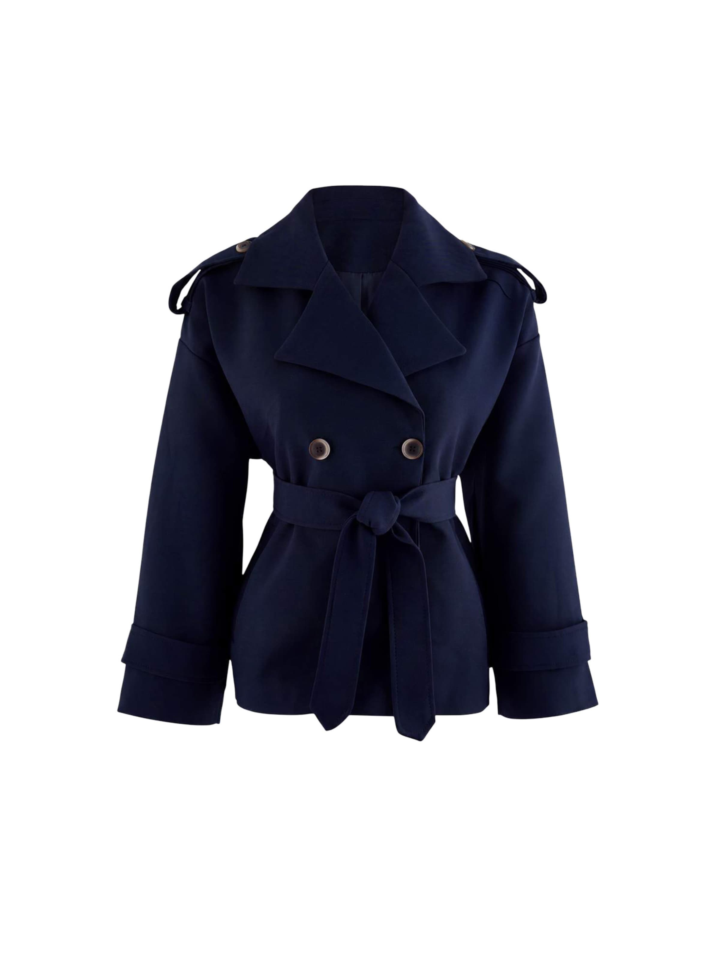 Trendyol Mantel in XS-XL in marine, Produktansicht