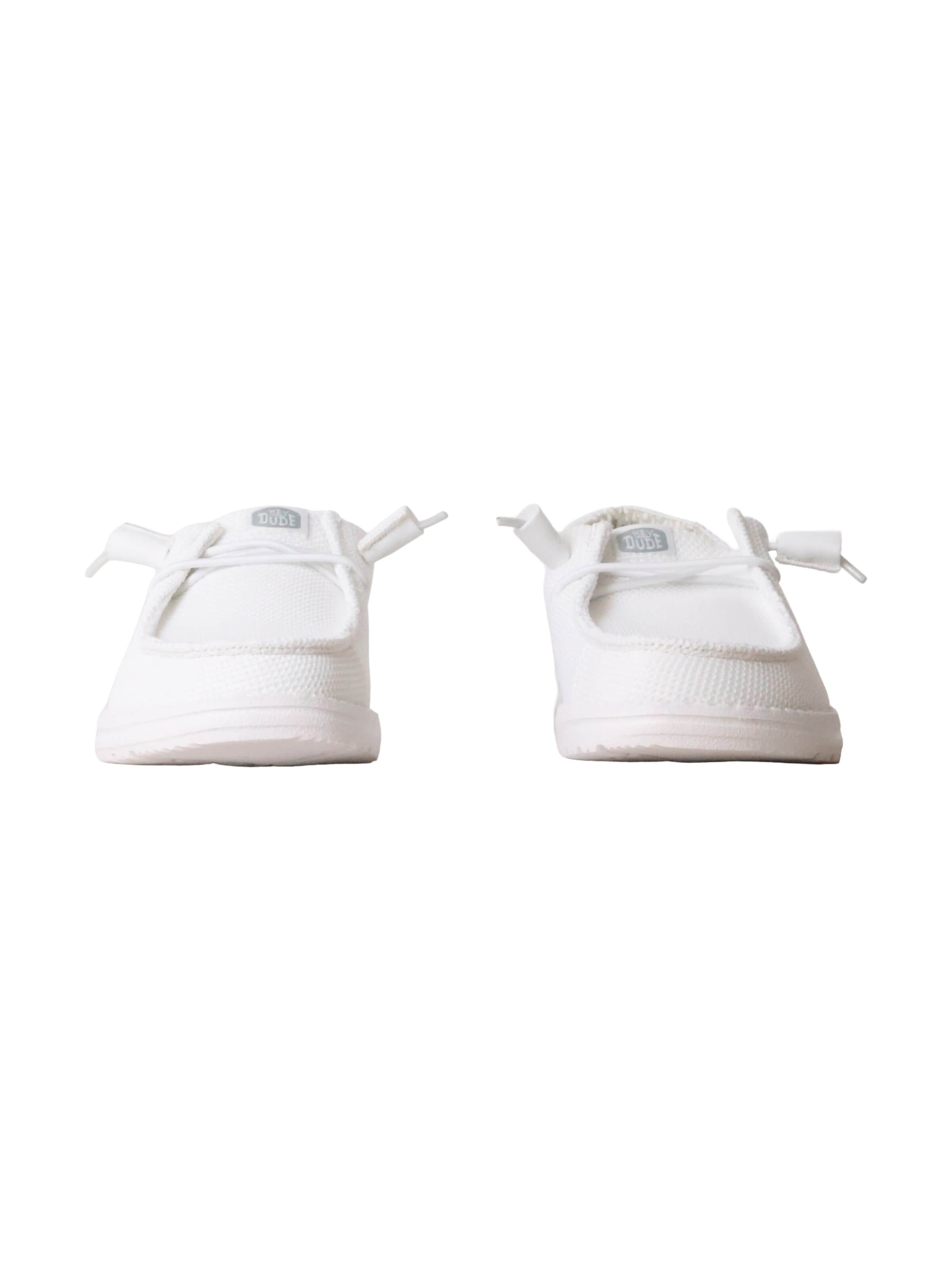 HEY DUDE Slip-ons 'Wendy Stretch Sox' in White