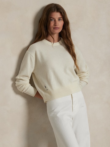 Polo Ralph Lauren Sweater in Beige: front
