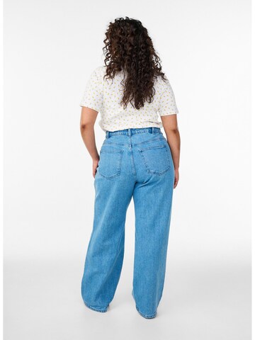 Maglietta 'Luna' di Zizzi in bianco