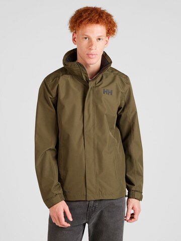 Veste outdoor 'DUBLINER' HELLY HANSEN en vert : devant