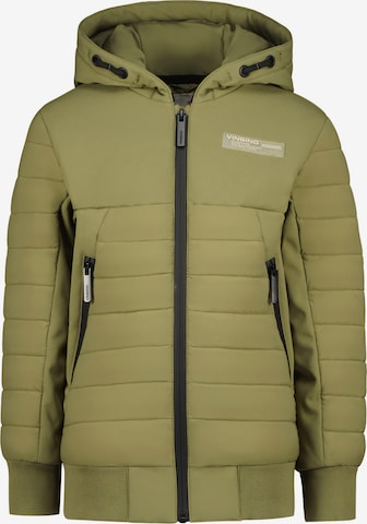 VINGINO Zimní bunda 'TELMO' – zelená: přední strana