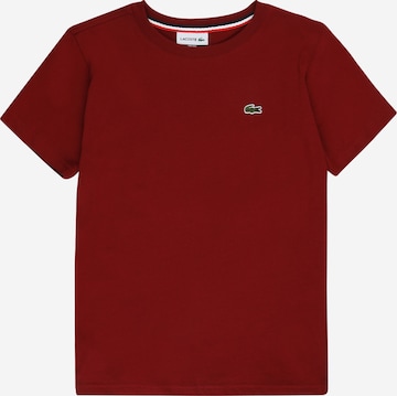 LACOSTE T-Shirt in Rot: predná strana