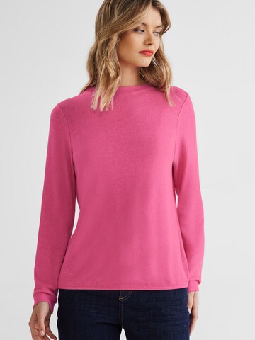 rozā STREET ONE T-Krekls 'Lena': no priekšpuses