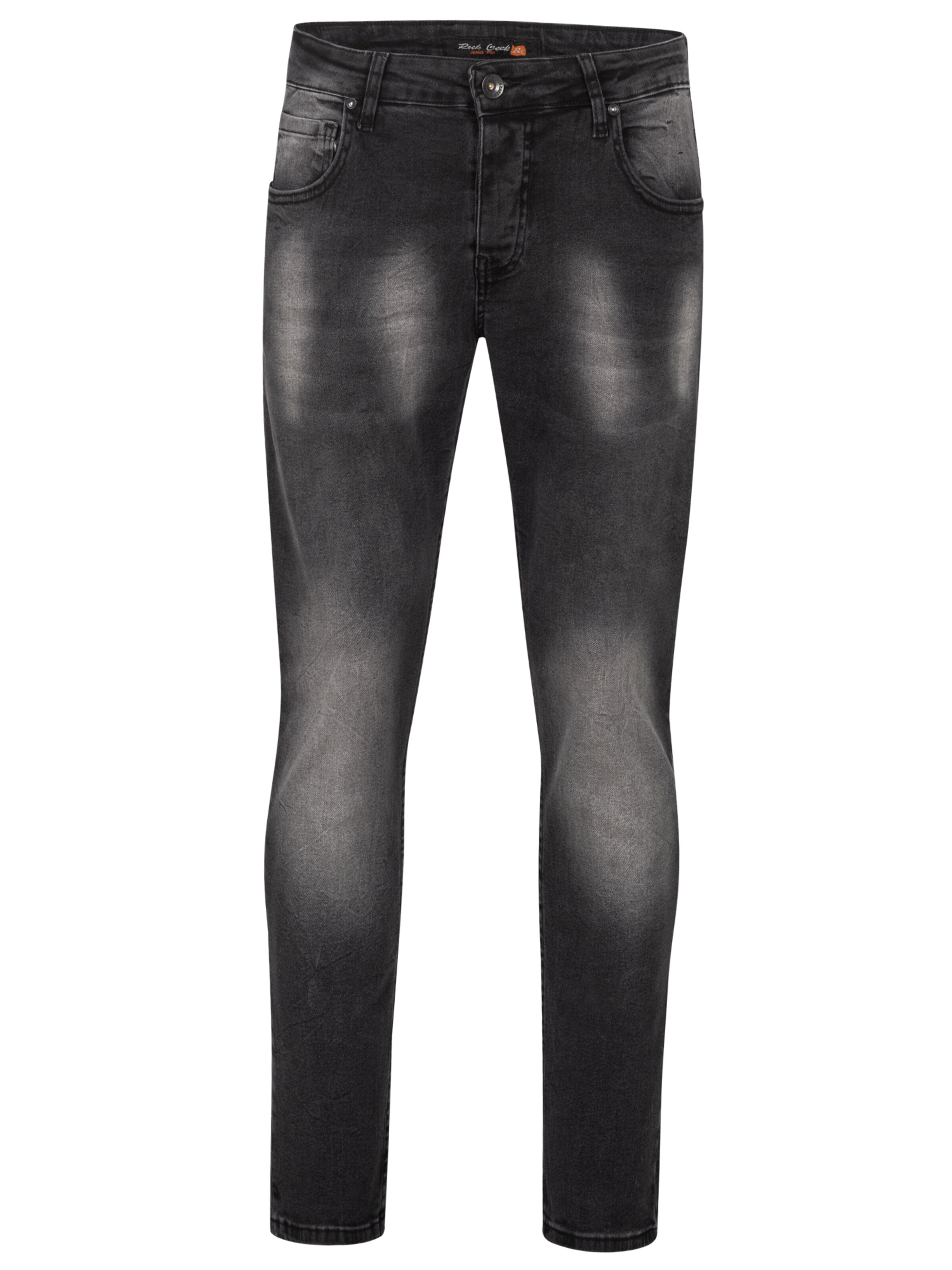 Rock Creek Regular Jeans in Grau: Vorderseite