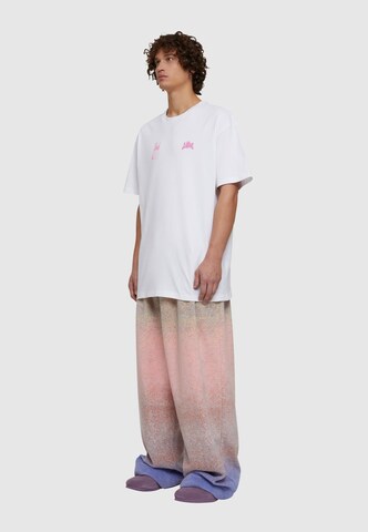 Lost Youth Shirt 'Foods&Friends' in Wit