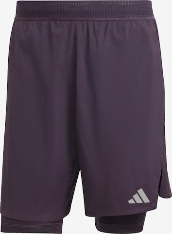 ADIDAS PERFORMANCE Workout Pants 'HIIT' in Black: front