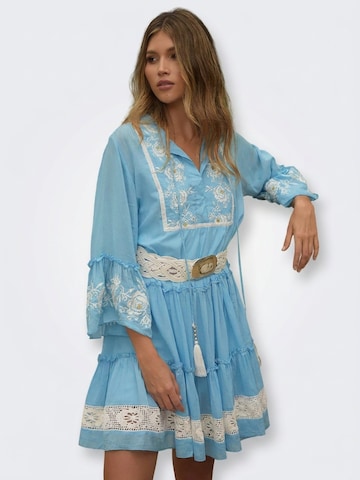 Robe 'Robe Courte Cecilia' Miss June en bleu