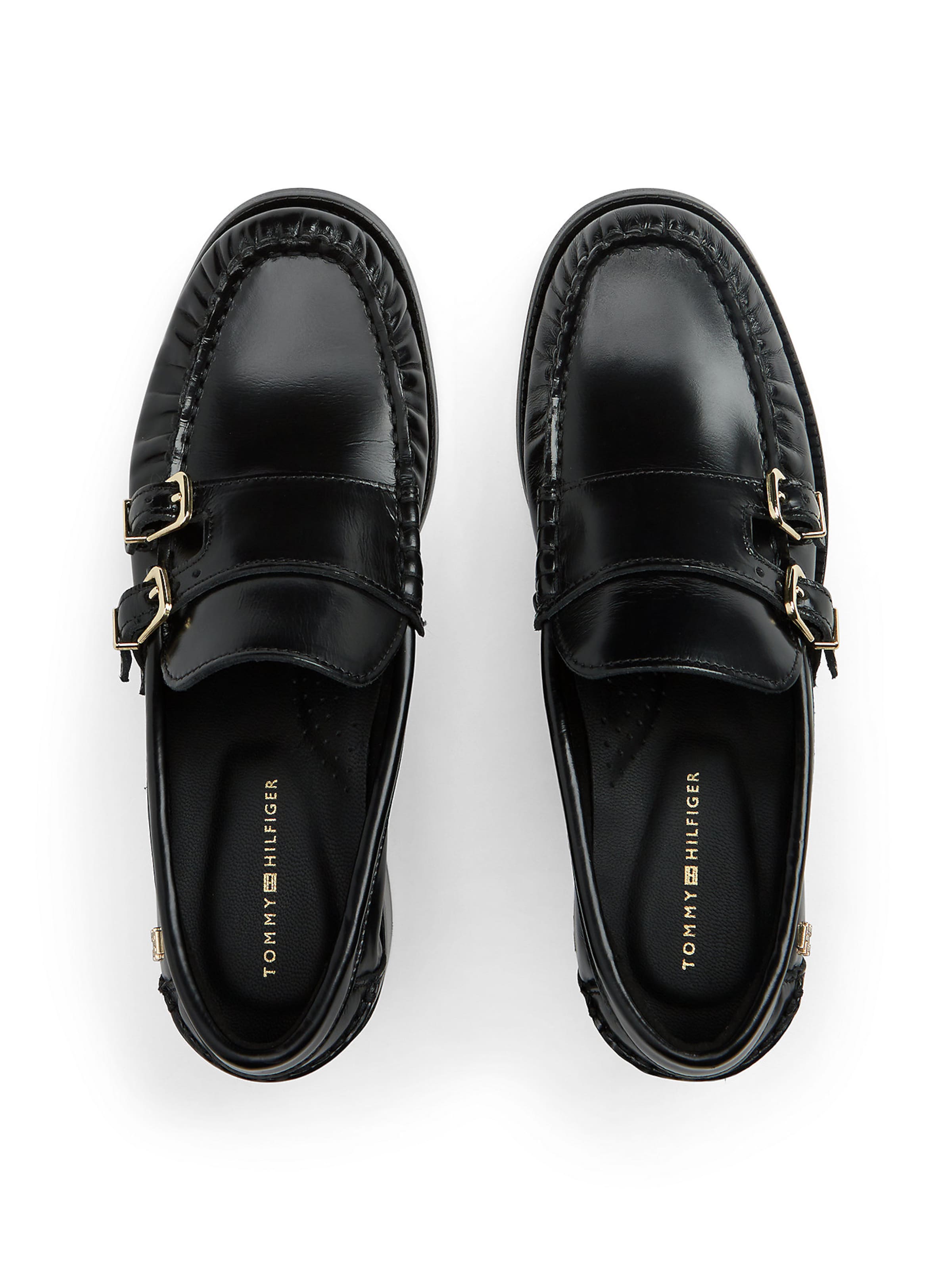 TOMMY HILFIGER Pumps met hoge voorkant in Zwart