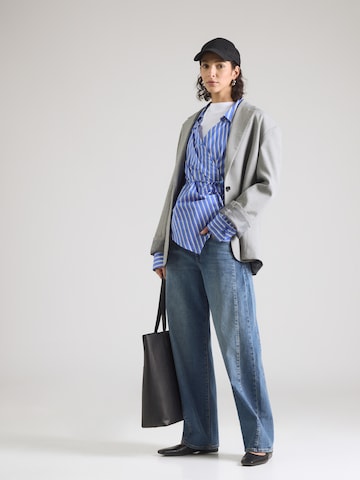 Dawn Barrel Jeans 'ASH' in Blau