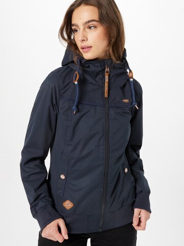 Veste fonctionnelle 'Jotty' Ragwear en bleu : devant