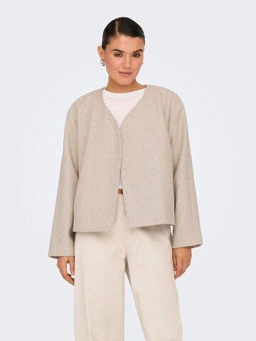 Veste mi-saison 'NANCY' ONLY en beige : devant