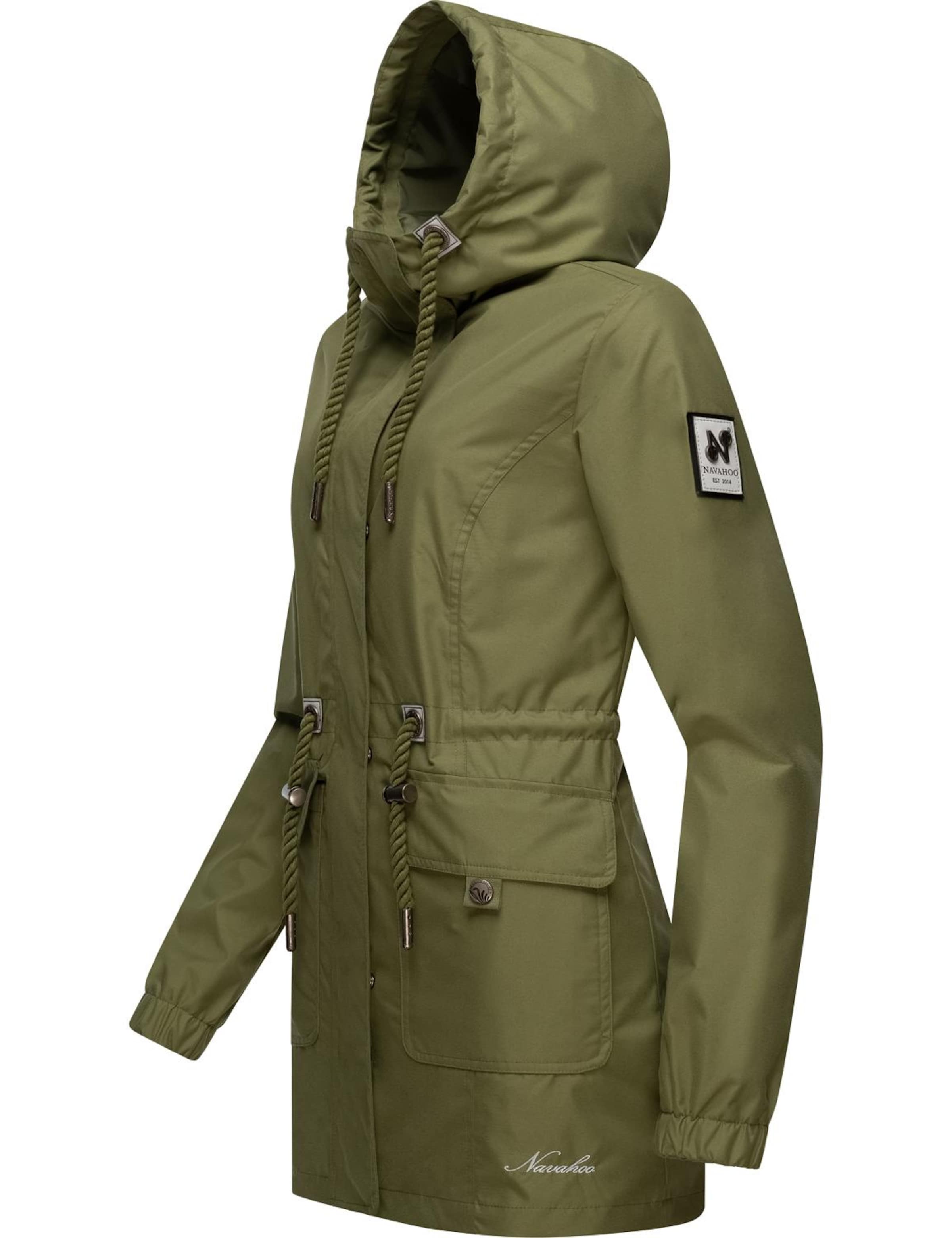 NAVAHOO Übergangsjacke 'Neophee' in Grün