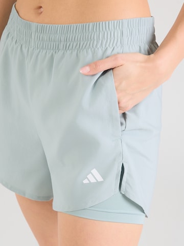 ADIDAS PERFORMANCE Regular Workout Pants in White