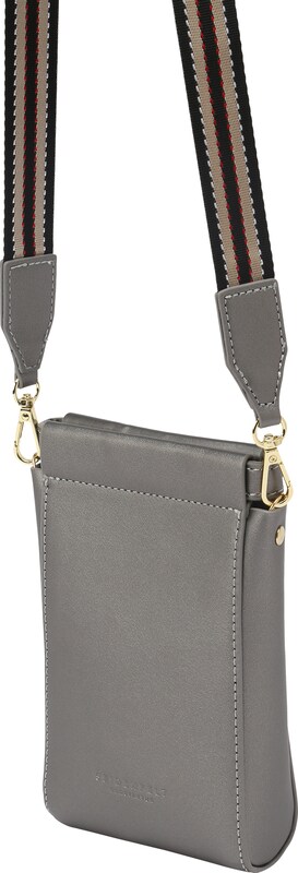 Seidenfelt Manufaktur Handytasche in Grau Seidenfelt Manufaktur Handytasche in Grau